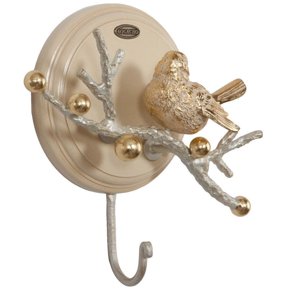 25004 Настенный крючок Терра Айвори BOGACHO 4627163961748