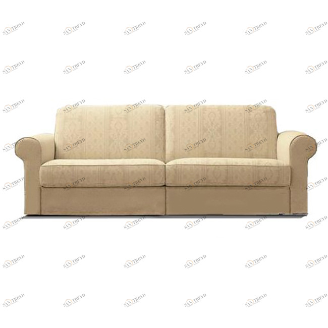 Диван Saba раскладной прямой бежевый ALTA COMFORT ЛОТОС 030812 Бежевый;молочный 