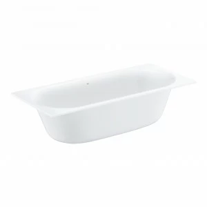 Ванна GROHE Essence, встраиваемая с грязеотталкивающим покрытием, 180 х 80 х 45 см, альпин-белый (3962000H)