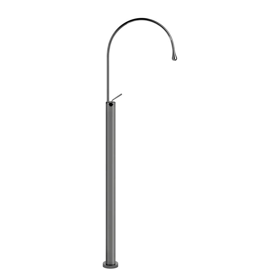 Смеситель для умывальника 33630 124 Gessi Goccia ЧЕРНЫЙ МЕТАЛЛ GHRC 33630124