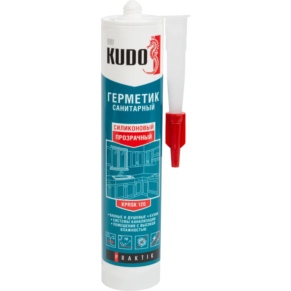 Санитарный силиконовый герметик Kudo для влажных помещений 84579985 STLM-0052284