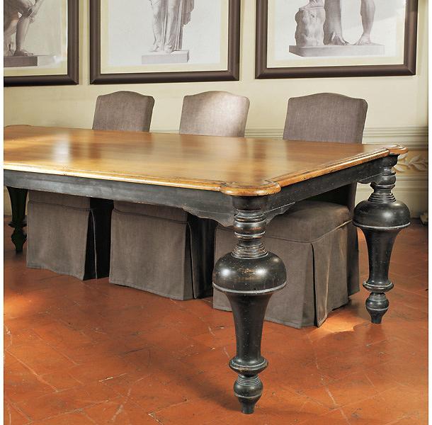 MARIONI Прямоугольный стол из массива дерева Tower 01982 - Вид №3