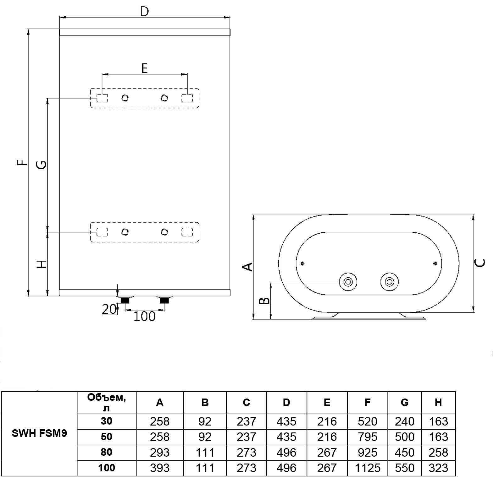 8191390 Водонагреватель электрический Timberk SWH FSM9 80 V STDN-0080124 - Вид №9
