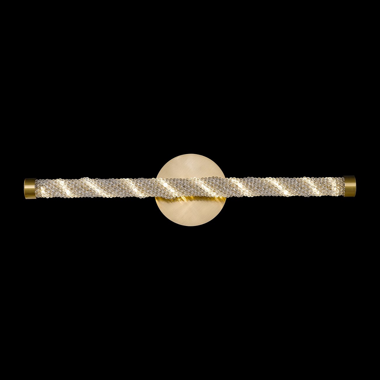 Светильник настенный золотистый Delight Collection W98040 Brass DELIGHT COLLECTION  00-3882919 Золото  - Вид №1