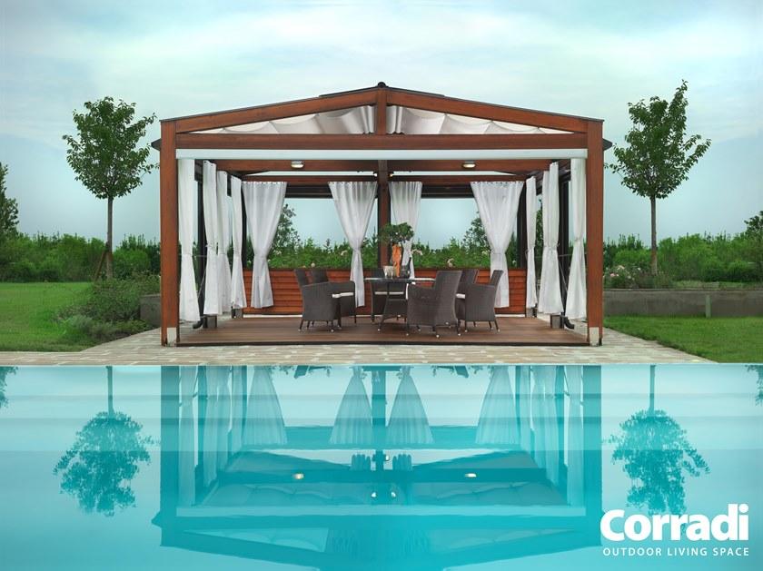 Corradi Отдельностоящая пергола со сдвижной крышкой Pergotenda® sun-id-1353710 - Вид №2