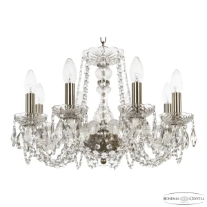 91901458 Люстра подвесная Bohemia ivele crystal 321105 321105 8 ламп 16 м² цвет медный STLM-1547948