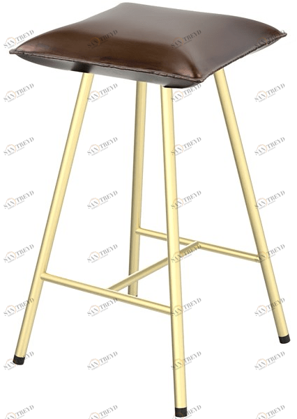 Il Bronzetto Табурет из железа с подставкой для ног Soft iron Sir 05 m