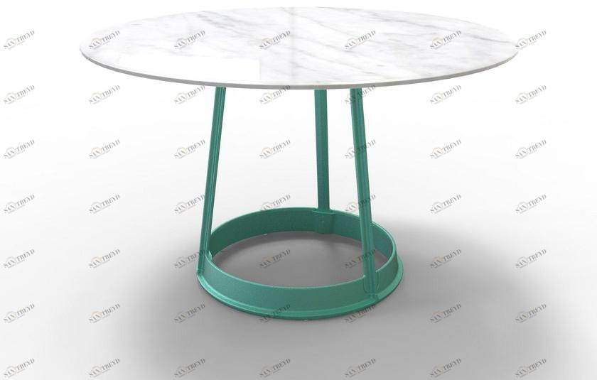 Magis Круглый стол из каррарского мрамора Brut sun-id-1404036