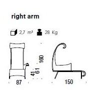 Moroso Садовая кушетка из цветных полиэтиленовых нитей M'afrique sun-id-1381407 - Вид №13