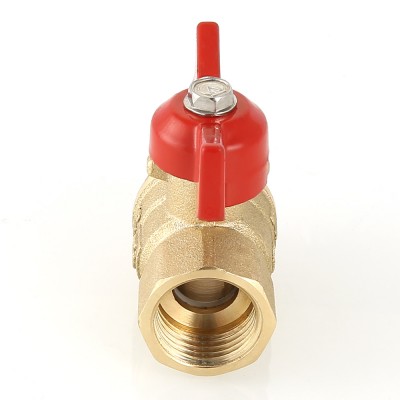 VT.123.G.05 Кран шаровой «СТАНДАРТ» с ручкой-бабочкой и внутренней–наружной резьбой Valtec 3/4"  - Вид №6