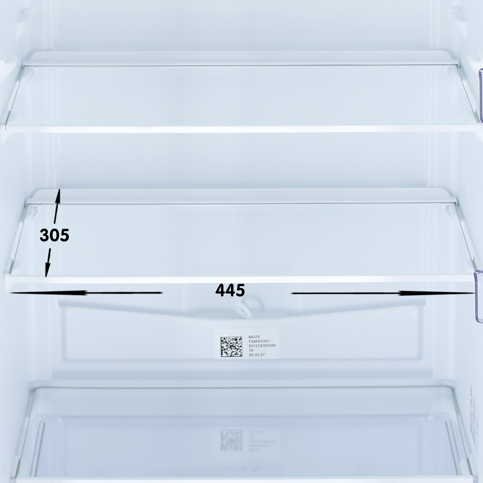 1106055 Холодильник с морозильником   Beko RCSK335M20W белый STDN-0122047 - Вид №8