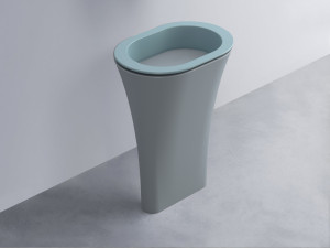 AMLA65-PL+AMPILO-BR+AMCOLO-BR Раковина Amedeo Ovale отдельностоящая cielo Enjoy + Amedeo