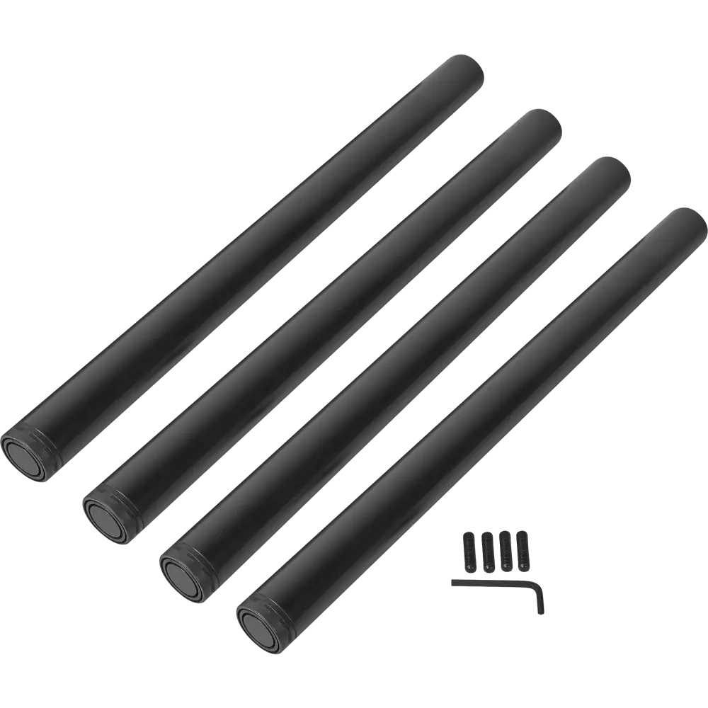 Стеклянный кухонный стол Delinia Тулуза с элегантными черными ножками 87198245 STLM-0073438 - Вид №7