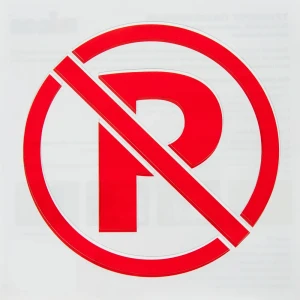 Трафарет «Парковка запрещена» 20х20 см