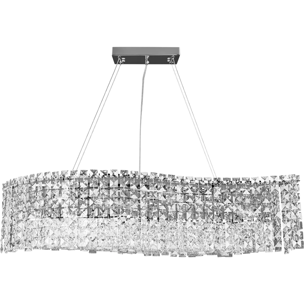 Люстра Escada Empire с хрустальными подвесками, 6 ламп, регулируемая высота 89377548 STLM-1566520 - Вид №2