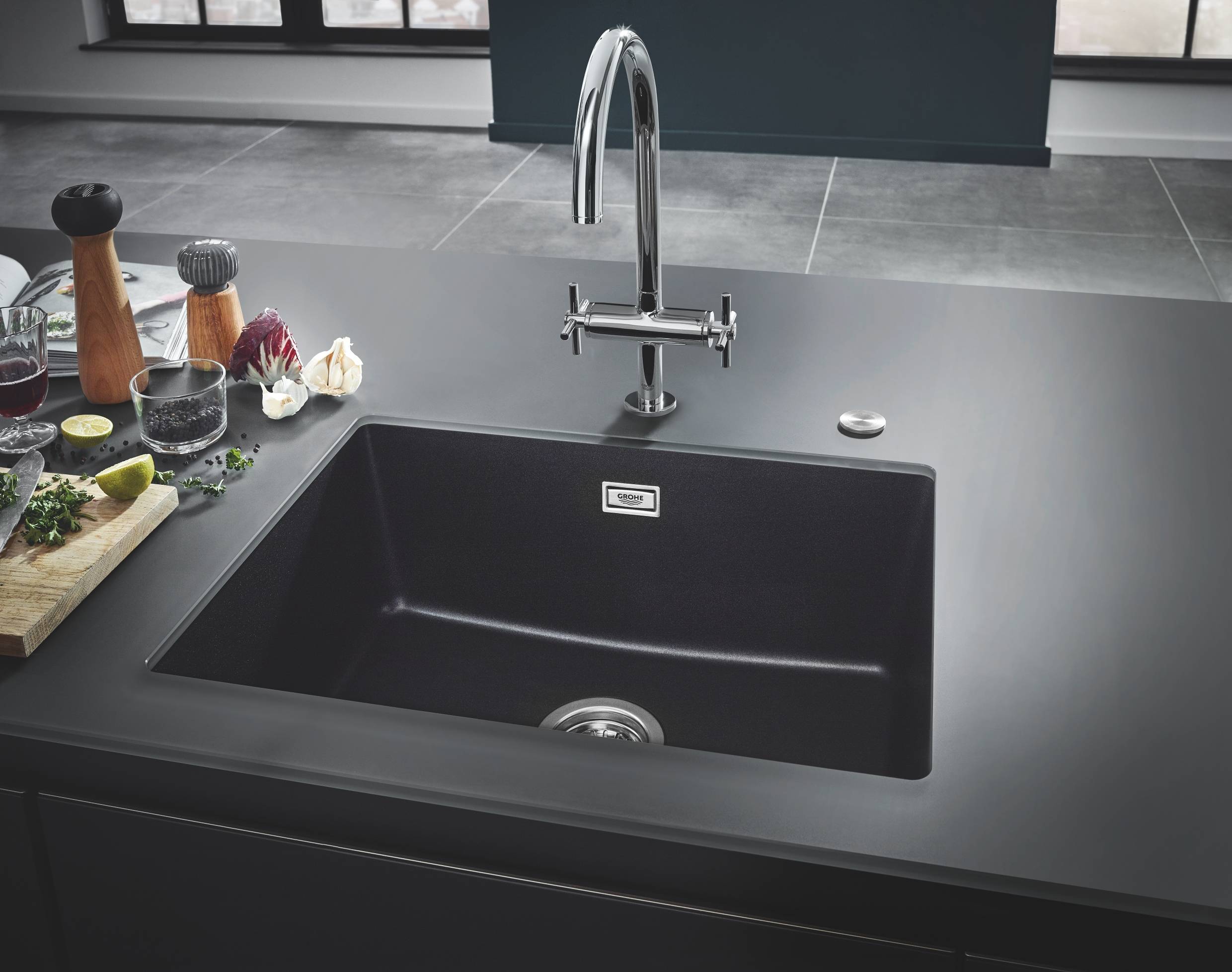Смеситель для кухни GROHE Atrio New, хром (30362000) - Вид №2