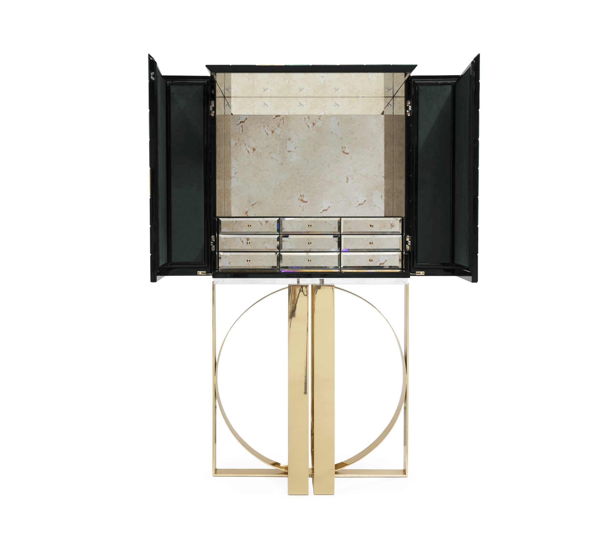 0-328 Пиксельный зеленый шкаф Boca Do Lobo  - Вид №4