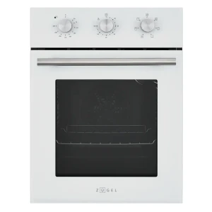 Встраиваемый духовой шкаф Zugel ZOE604W 45x59.5x60 см конвекция цвет белый
