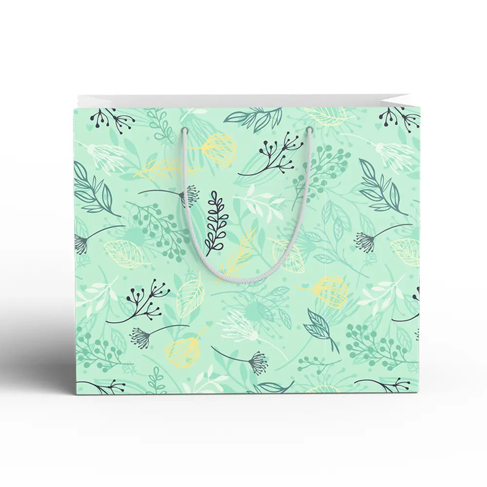 Пакет подарочный нежность 20x15 см цвет голубой Симфония STLM-2060325