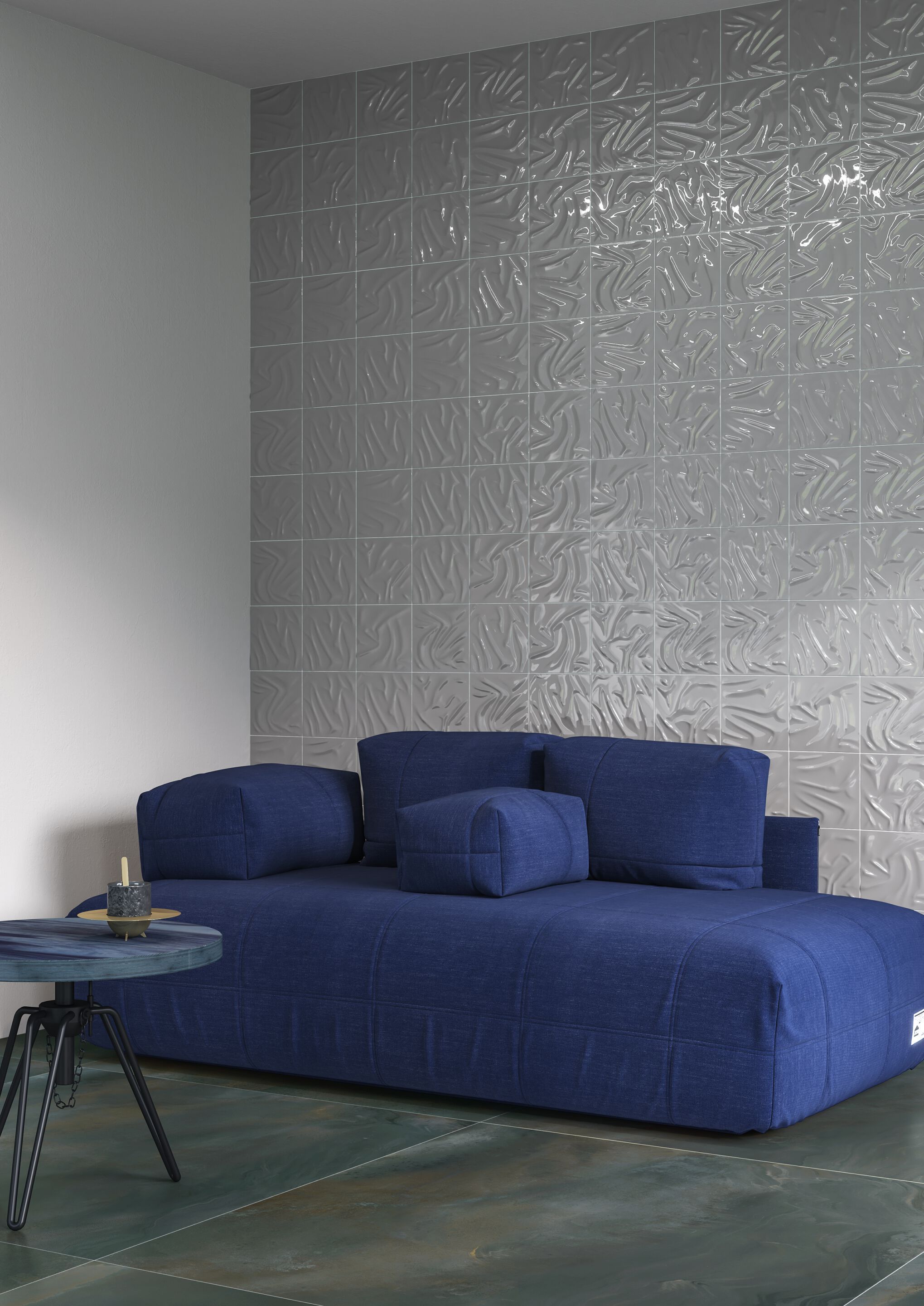 Пол / керамогранит с мраморным эффектом IRIS Ceramica Diesel Living ARCH-00111758 - Вид №3