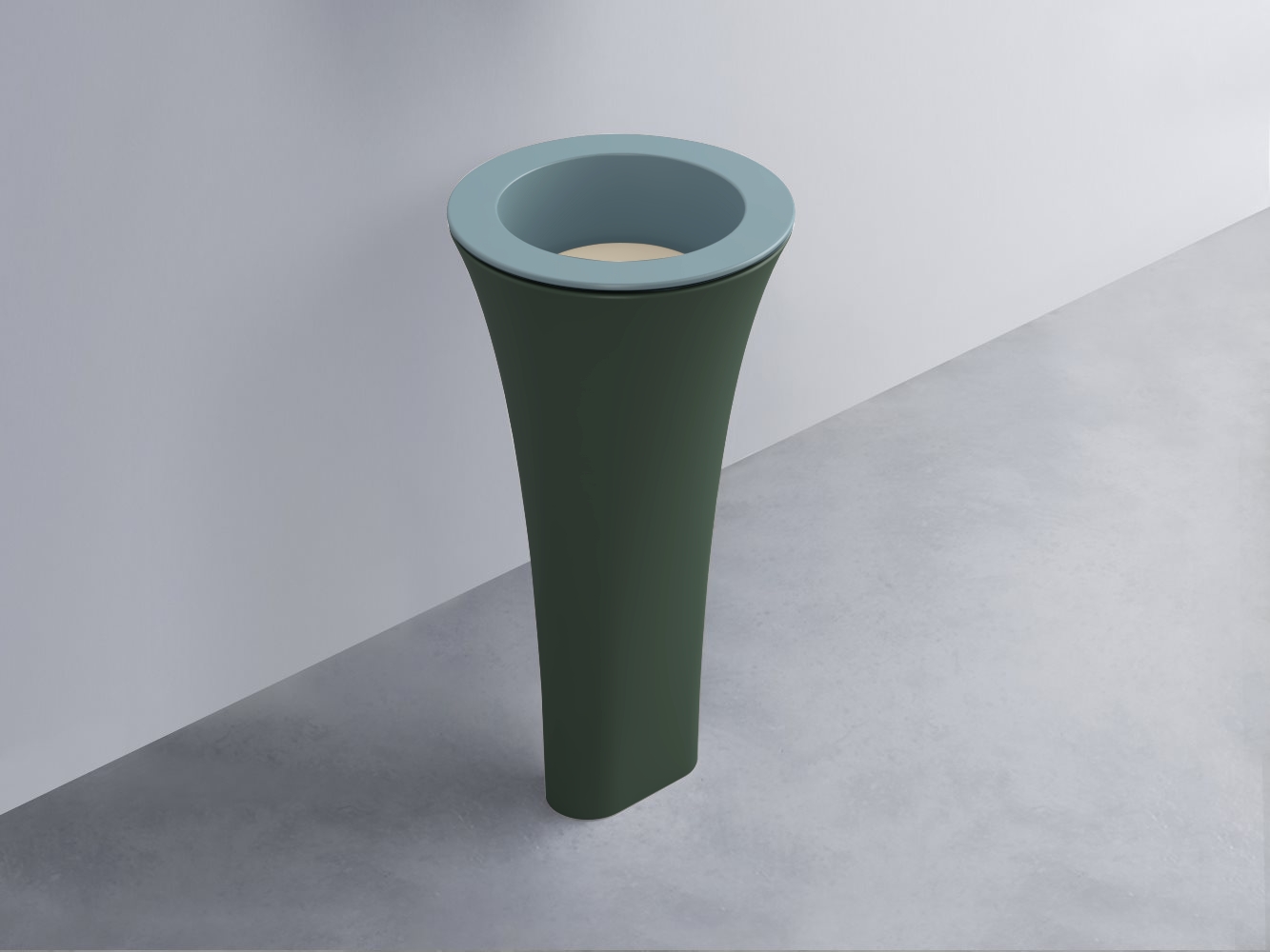 AMLA45-PL+AMPILT-LN+AMCOLT-MU Раковина Amedeo Tondo отдельностоящая cielo Enjoy + Amedeo Ceramica Cielo