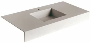 Ponte Giulio Умывальник с одной консолью из hi-macs® Standard B46cnm23-24-25