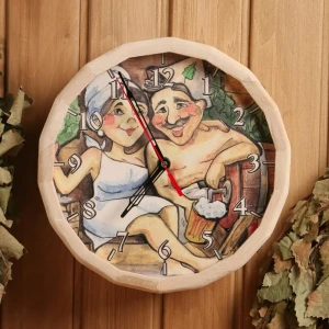 90352096 Часы банные "№4" с рисунком 26.5 см STLM-0814758