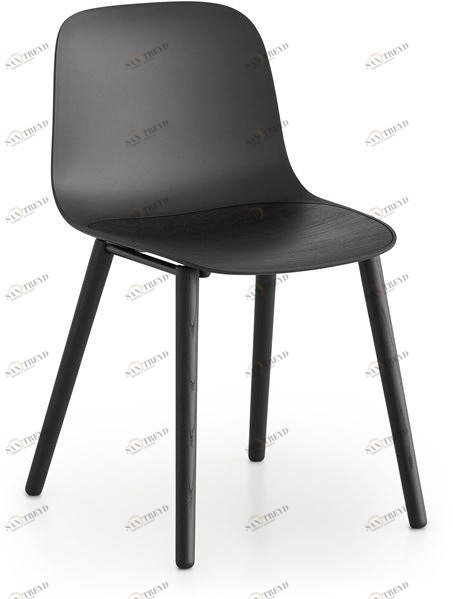 Lapalma Стул полипропиленовый на деревянных ножках Seela S313