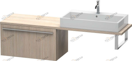 XL542403131 Шкафчик для компактной консоли X-Large #XL5424 800 x 478 мм Сосна серебристая, декор Duravit