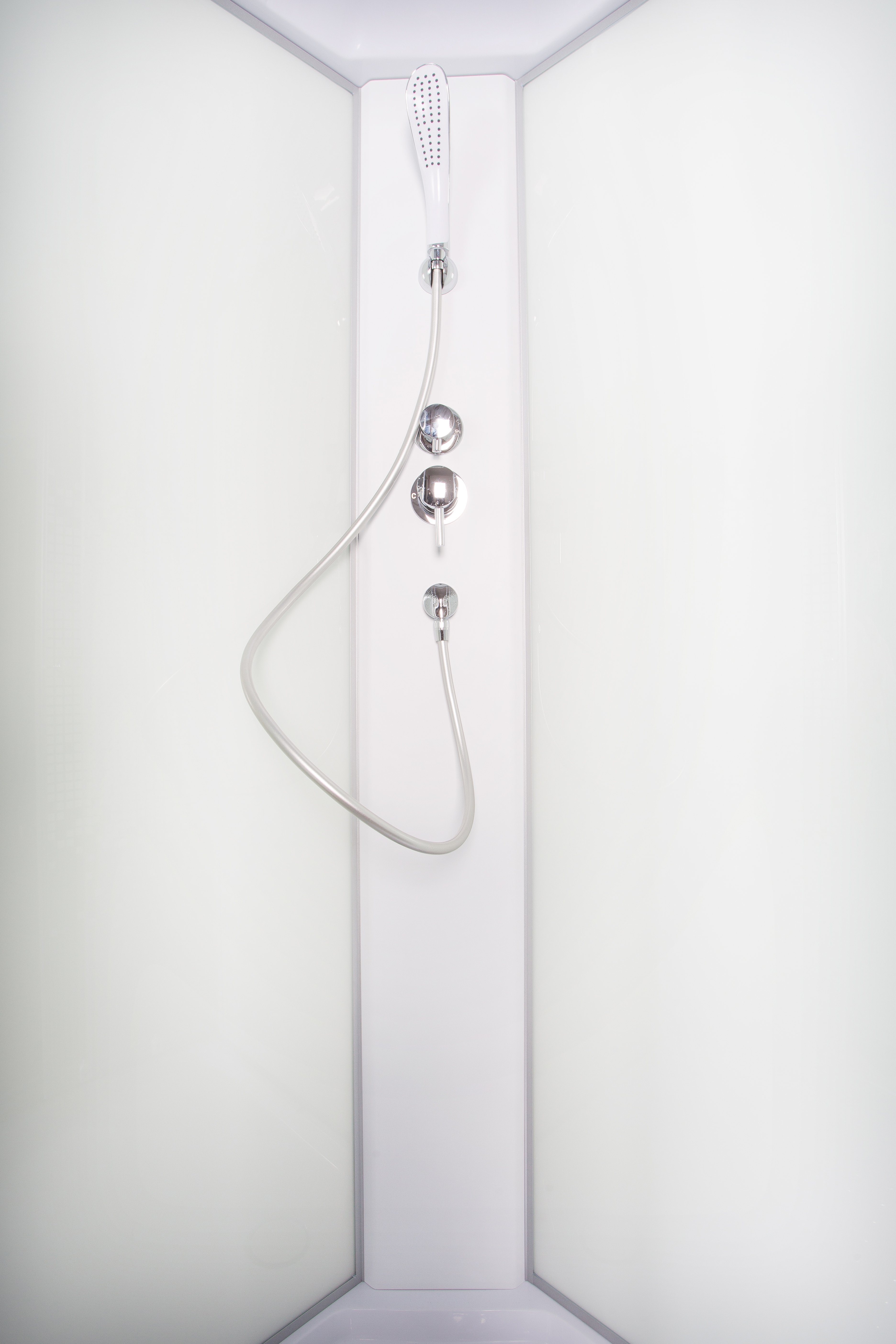 BМ1510 LED BLACK Душевая кабина DETO Серия ВМ L 902 L N без крыши - Вид №7