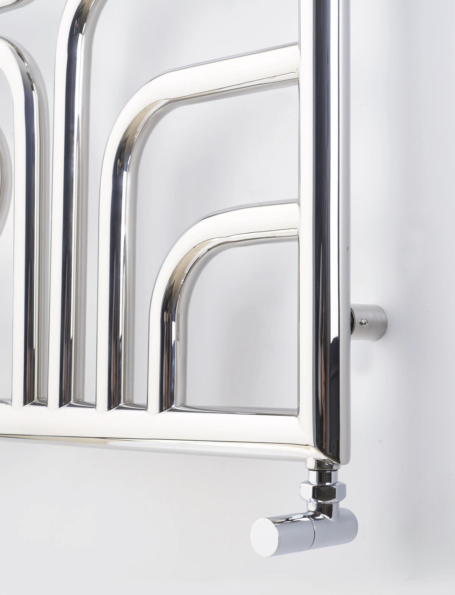 Полотенцесушитель Hammam SEVEN Stainless steel  комбинированный; электрический или водяной Сталь  - Вид №3