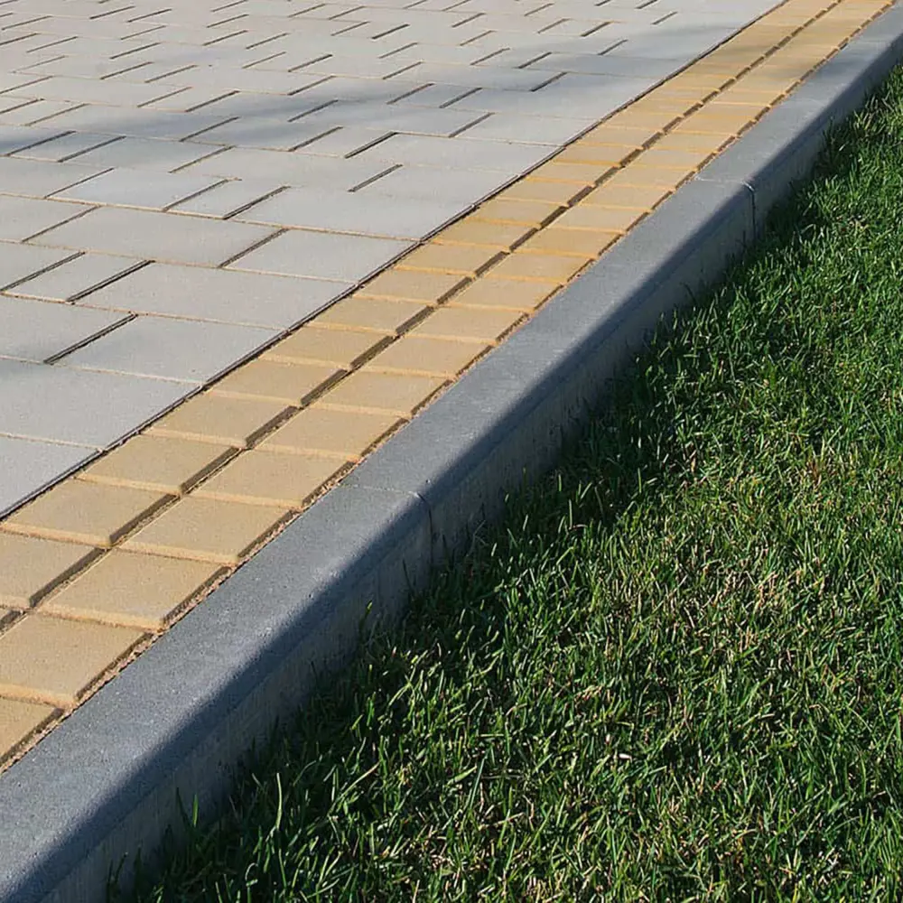 Бордюрный камень BRAER для зонирования ландшафта 1000x80x200 мм 82001779 STLM-0016938 - Вид №2