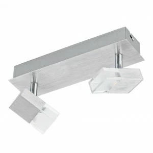 Спот потолочный светодиодный на 2 лампы серый Gemini 1 93866 EGLO GEMINI 00-3926832 Серый