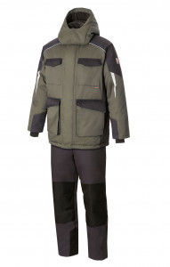5037900 Костюм утепленный серый хаки графит STATUS  Зимняя спецодежда  размер 60-62/182-188
