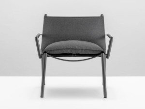 Ткань сад стул с подлокотниками