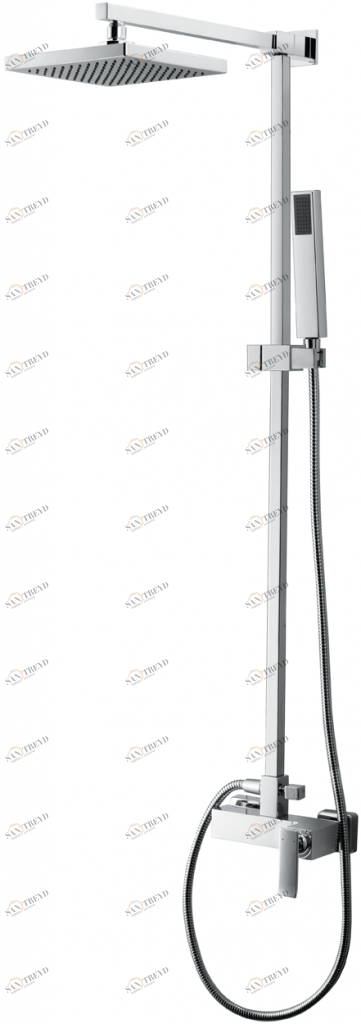 Душевая колонна со смесителем BelBagno TICINO TIC-DOCM-CRM 