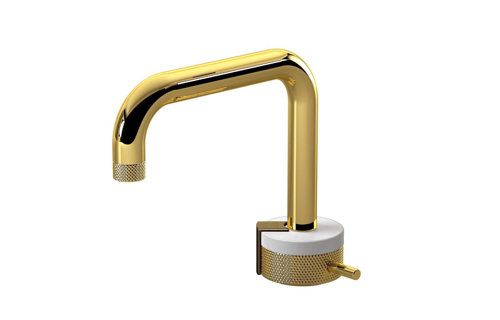 E-11500-R1WT-L2VBB-AU Однорычажный прогрессивный смеситель для раковины - излив 15,3см GRAFF MOD+