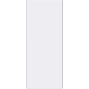 Дверь межкомнатная глухая Invisible 90x220 см цвет белый с замком обратное открытие алюминиевая кромка 89433708 STLM-2176251