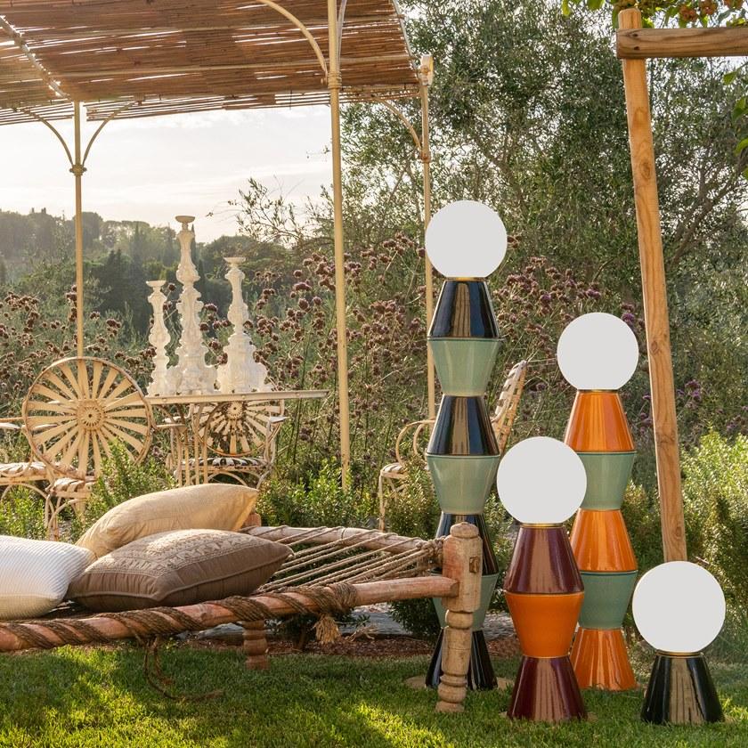 MARIONI Керамическая светодиодная настольная лампа Palm 02966m - Вид №12