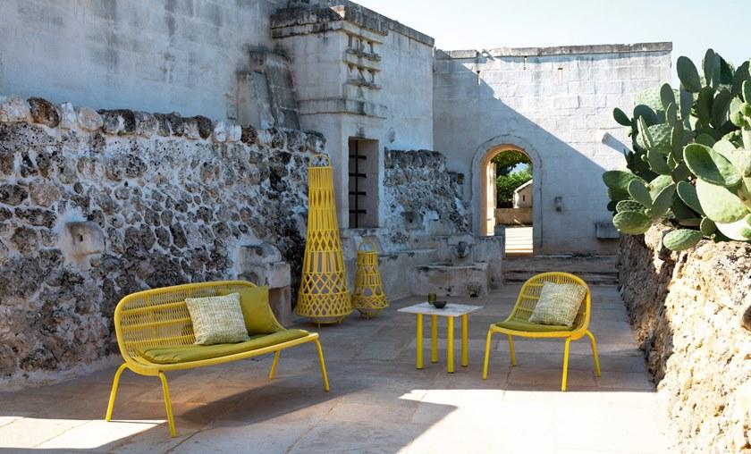 Talenti Квадратный журнальный столик из керамогранита Panama Pantc50, pantc70 - Вид №4