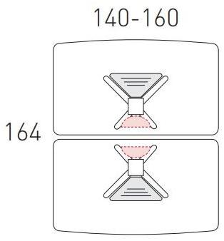 ACTIU Несколько рабочих станций из меламина Power sun-id-1393834 - Вид №8