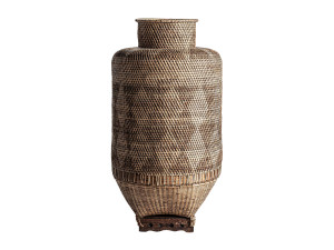 Корзина для белья из ротанга