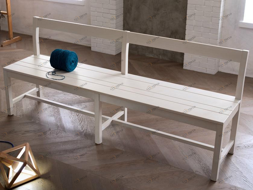 Callesella Arredamenti Деревянная скамейка со спинкой sun-id-1478225