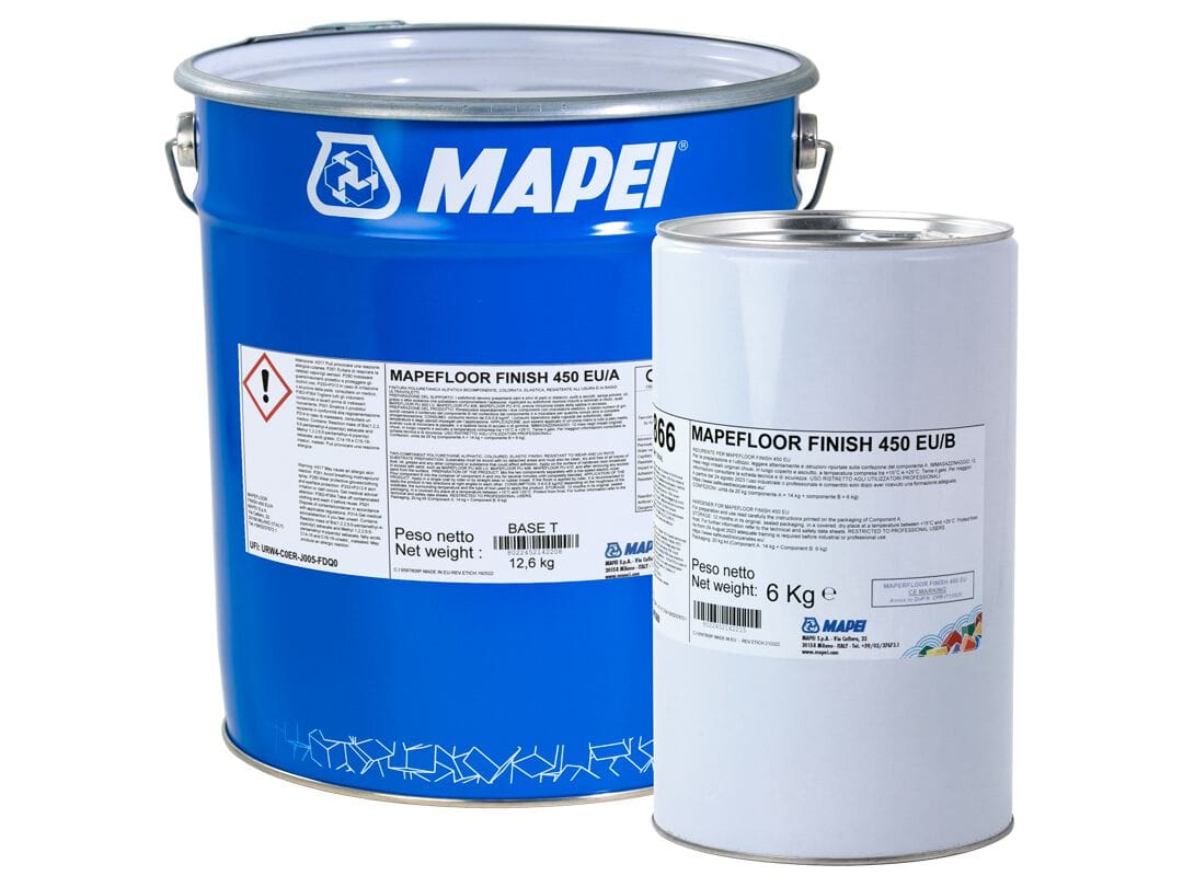 Алифатическая двухкомпонентная полиуретановая отделка MAPEI изделия на основе смолы ARCH-00150909 - Вид №1