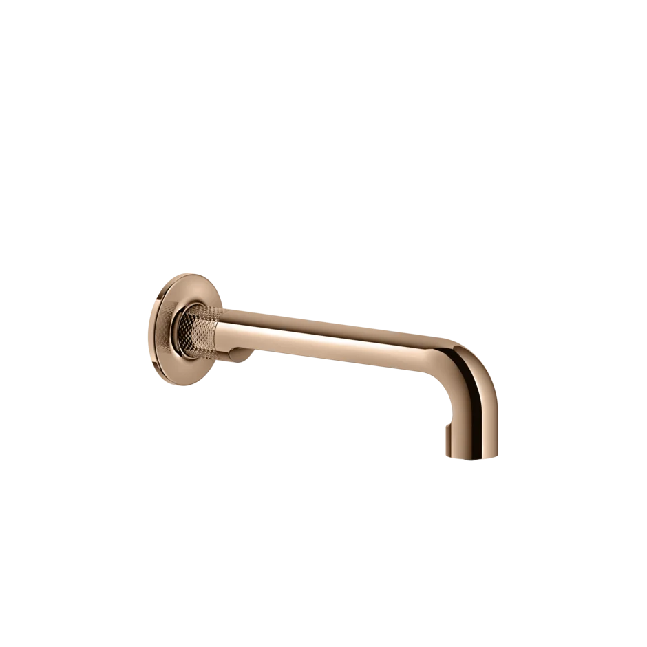 Носик для умывальника 58100 030 Gessi Inciso МЕДЬ PVD 58100030