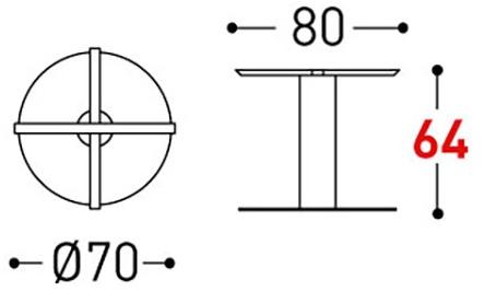 Varaschin База для столов Big 1360 - Вид №9