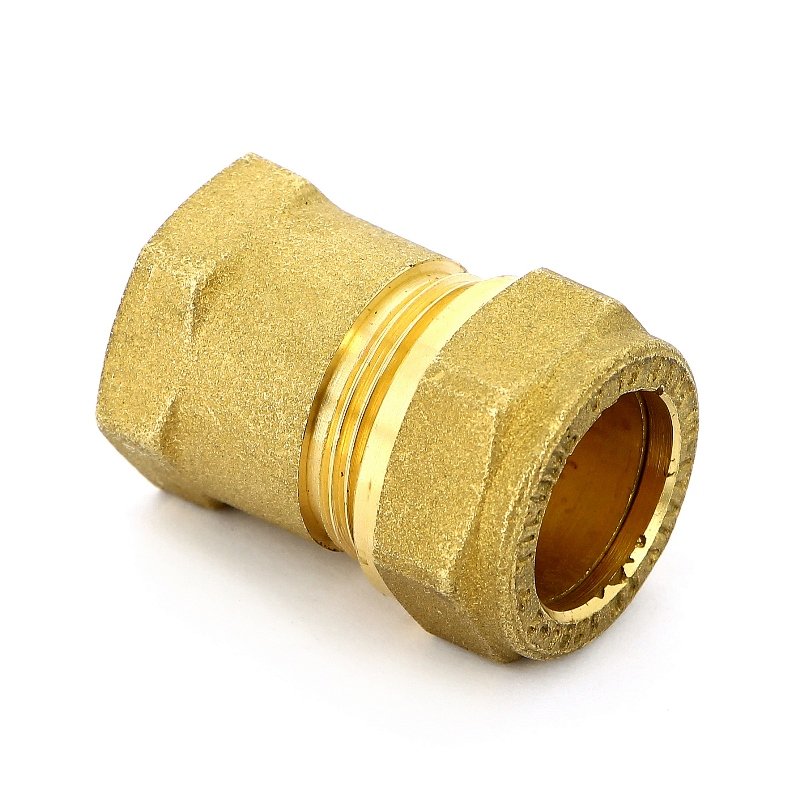 Муфта ВР 18 x 1/2" обжим TIEMME 1100024 - Вид №1
