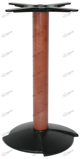 Vela Arredamenti Основание стола из чугуна и дерева Elica sun-id-1485102