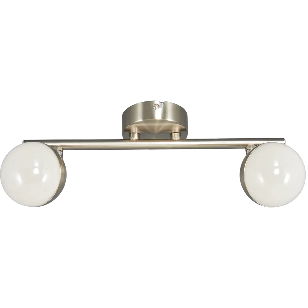 Спот светодиодный Globo 56201, 2x4.8 Вт, цвет матовый никель 18829933 STLM-2098658  - Вид №1