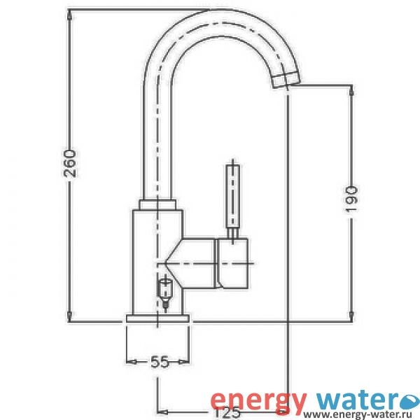 18664 Смеситель Migliore Kobuk  - Вид №1